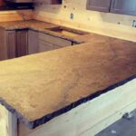 Stages of Installing a Concrete Countertop