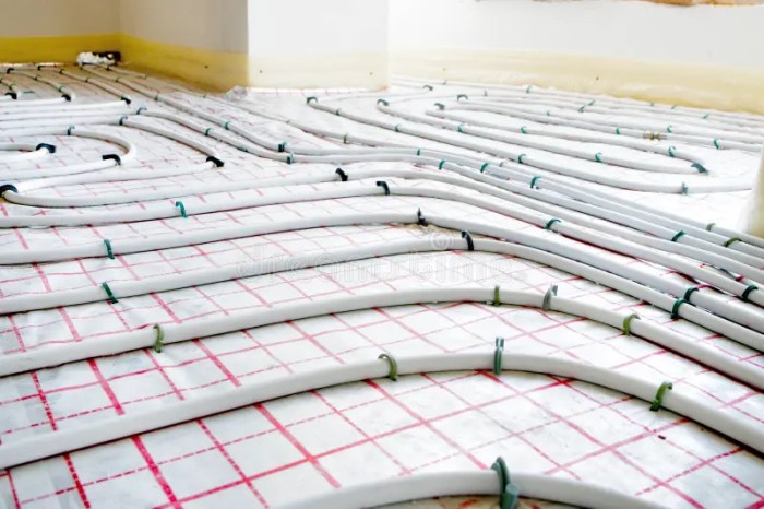 Underfloor heating systems
