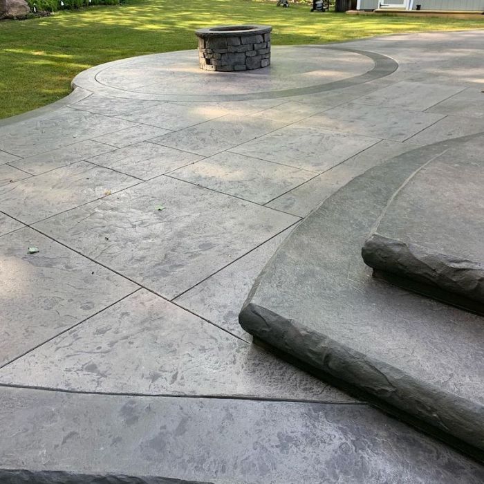 31+ Stamped Concrete Patio Ideas That Impress in 2025 | Houszed
