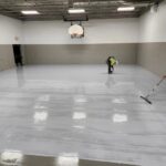 Garage floor epoxy coatings